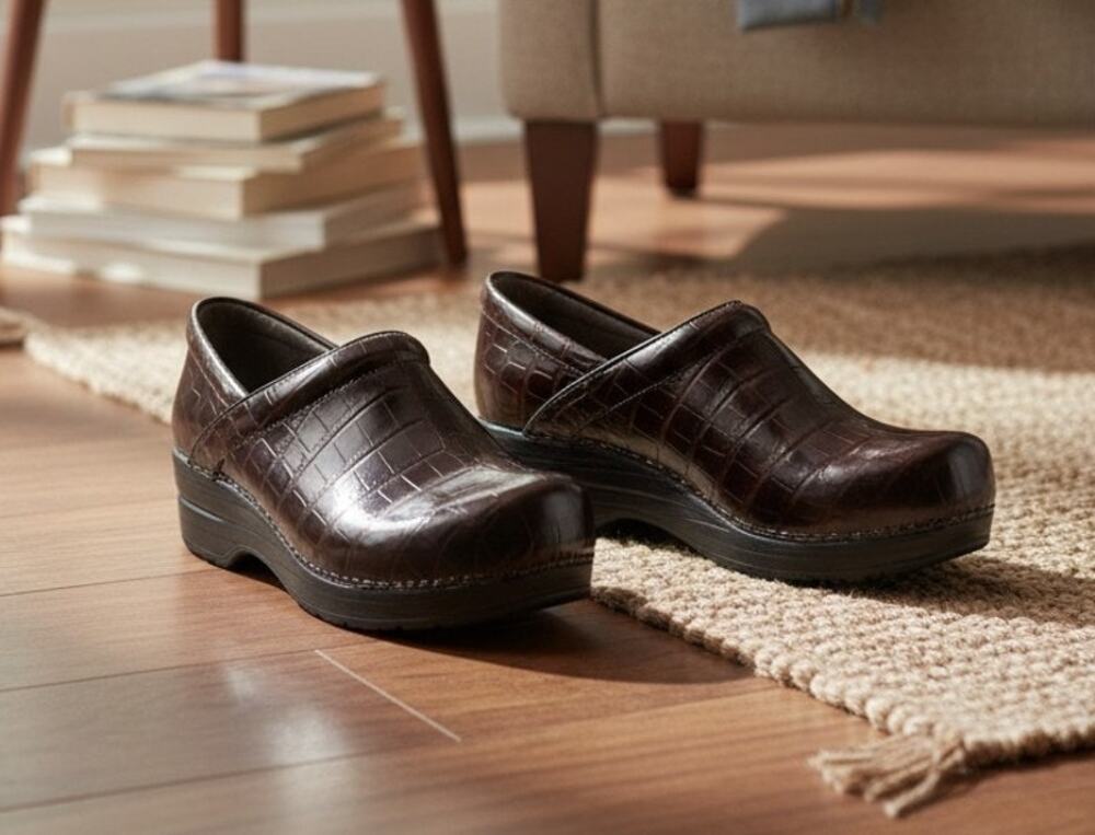 Croft and Barrow Juliana Clog Shoes Women's Size 10 Medium Brown New w/No Tags
